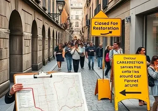 Ошибки при планировании пеших маршрутов по историческим улицам города